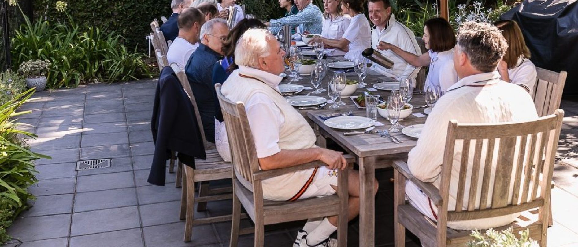 RMTC Members Lunch Outside 275